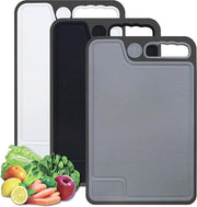 Impastatrice per verdure 3 in 1 - grande formato - antiscivolo - 35 x 23 cm - con fori per agrumi e pressa per aglio - per cucina, frutta, verdure e carne