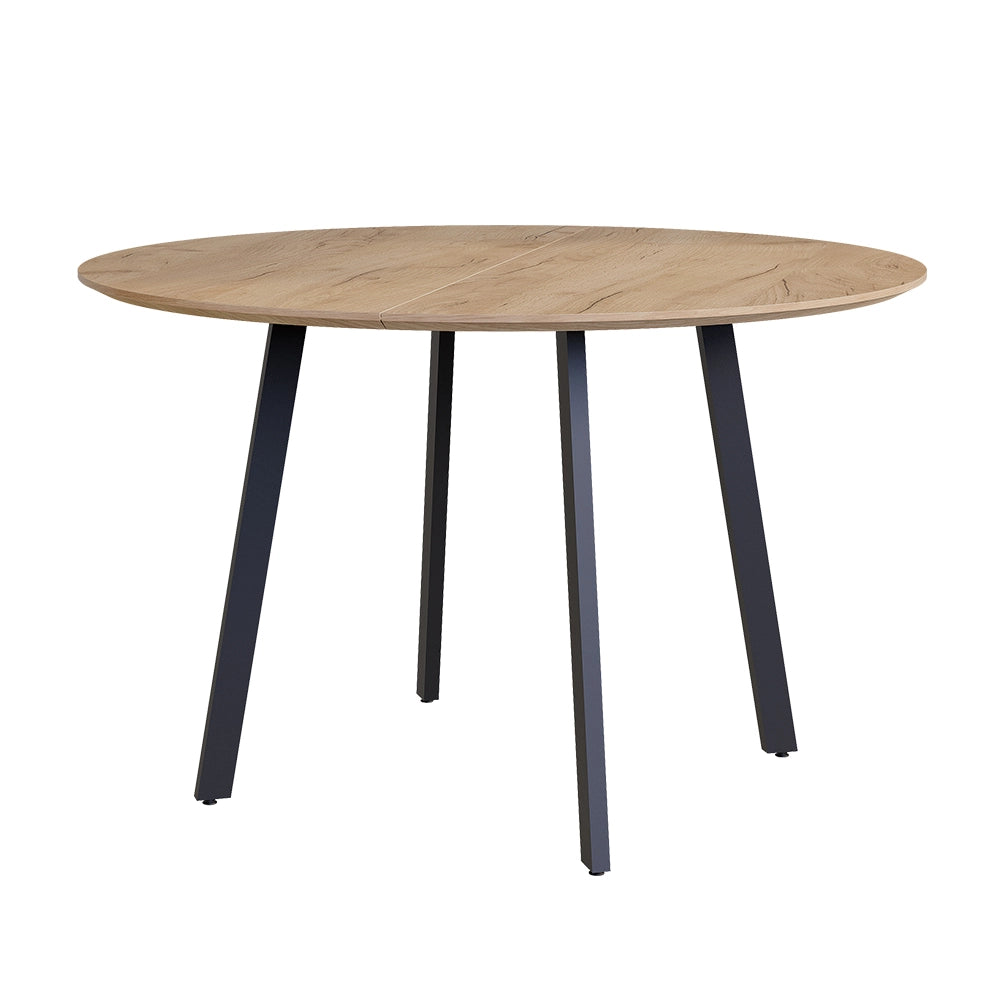 Vicco tavolo da pranzo Nero 120 x 120 cm