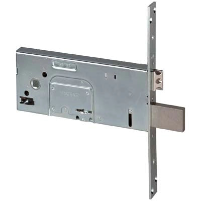 SERRATURA METALLO INFILARE 57353 CISA  B.Q ZINC F.MM 25 DM M4+SCR H.MM 78 E.MM 90