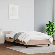 Giroletto con Testiera senza Materasso-Struttura Letto Cappuccino 100x200 cm