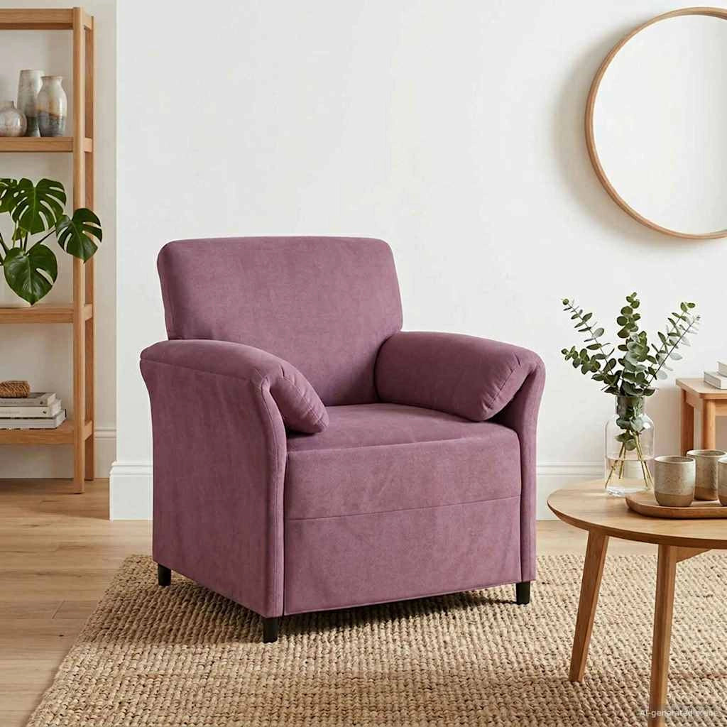 Divano 1 posto Viola 88 x 83 x 95 cm Velluto 42033938