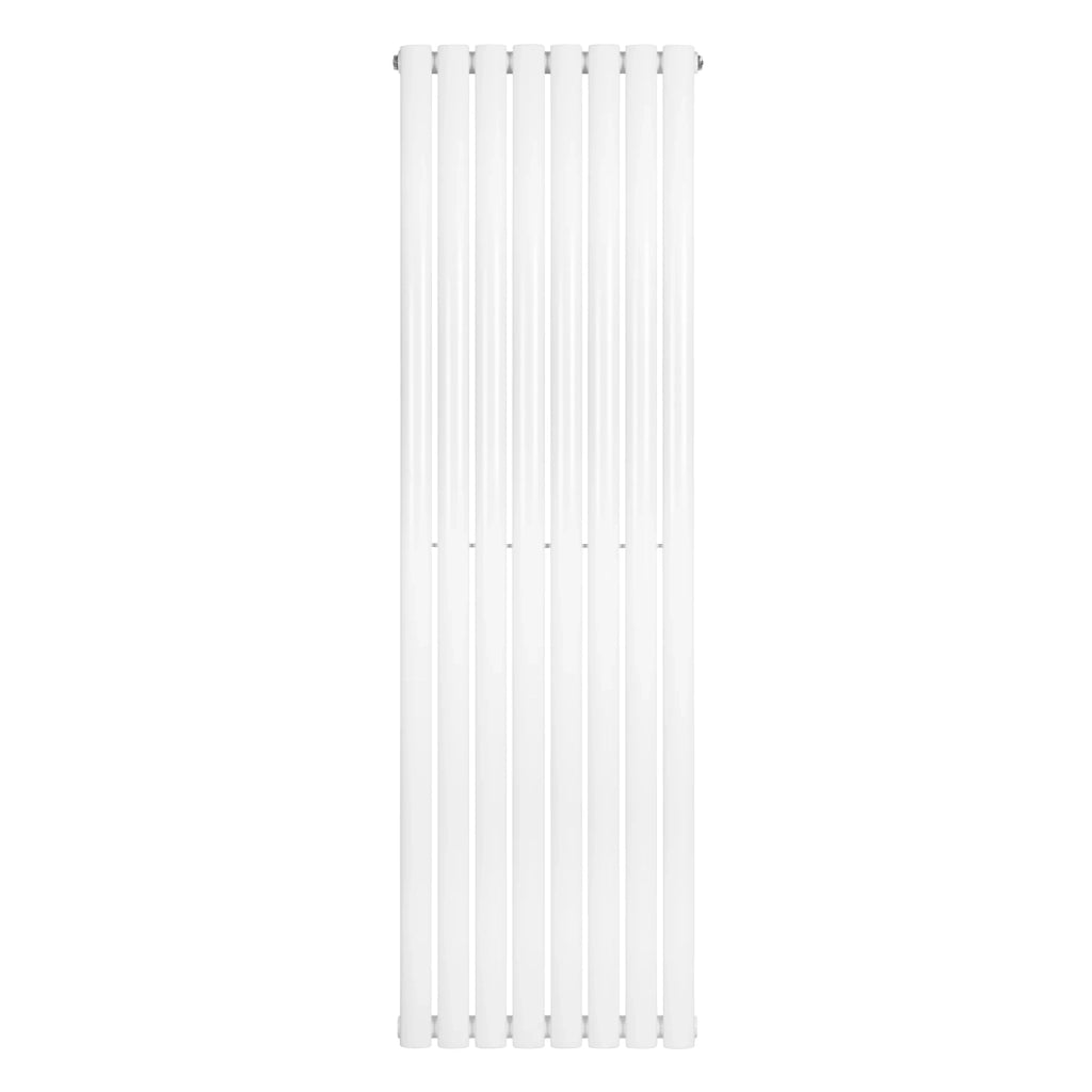 Radiatore Verticale Design Ovale Colonna Singola Bianco 1600x480 mm