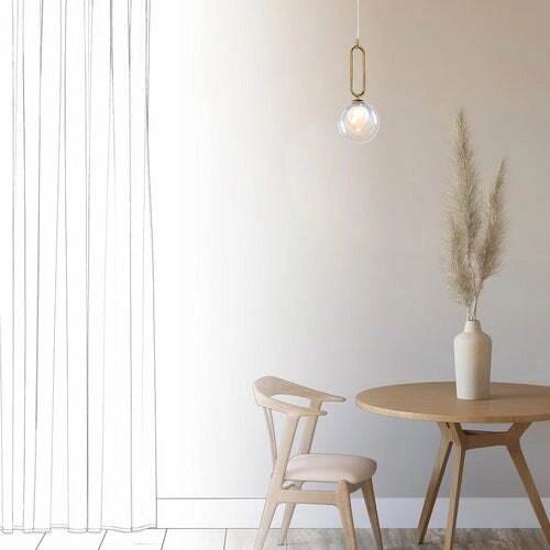 Lampada a sospensione vintage Rosehip vetro Ø15 G9 Rabalux