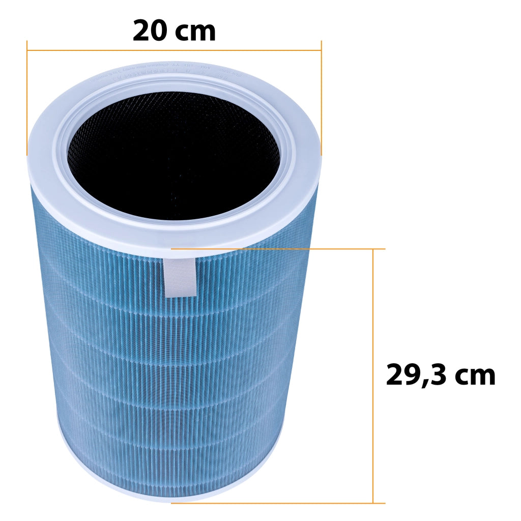 Filtro HEPA H13 di Ricambio – Compatibile con Xiaomi Mi Air Purifier 1/2/2S/3/Pro | Rimozione PM2.5, Polvere, Allergeni
