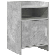 Comodini Grigio Cemento 40 x 36 x 60 cm Legno ingegnerizzato 8011041