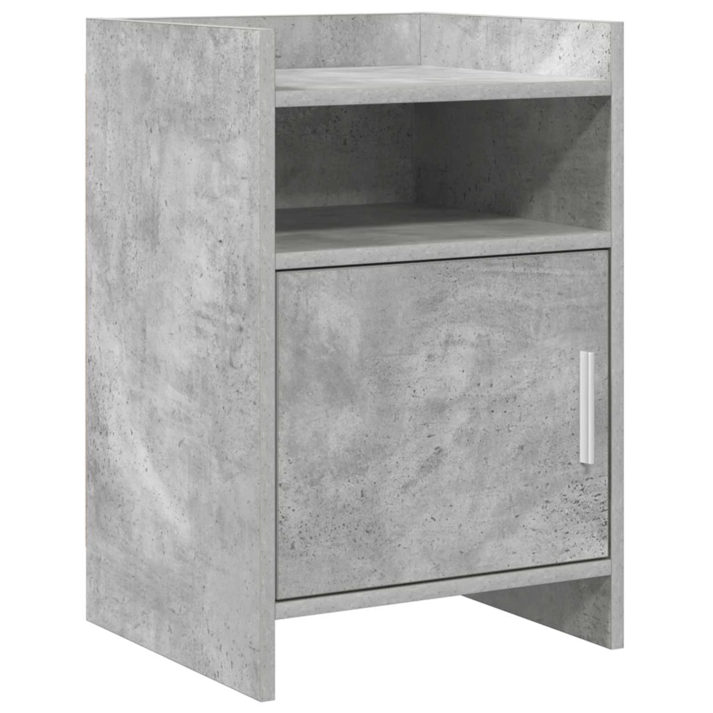 Comodini Grigio Cemento 40 x 36 x 60 cm Legno ingegnerizzato 8011041
