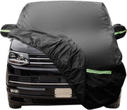 300D Autohoes per VW T5 T6 - Grande, Tutti i Climi, Eterno, Resistente al Vento, Resistente al Neve, Protezione UV, Con Cappuccio Laterale