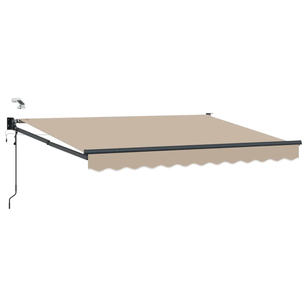 Tettuccio Elettrico Retrattile Beige 2,5 x 2 m