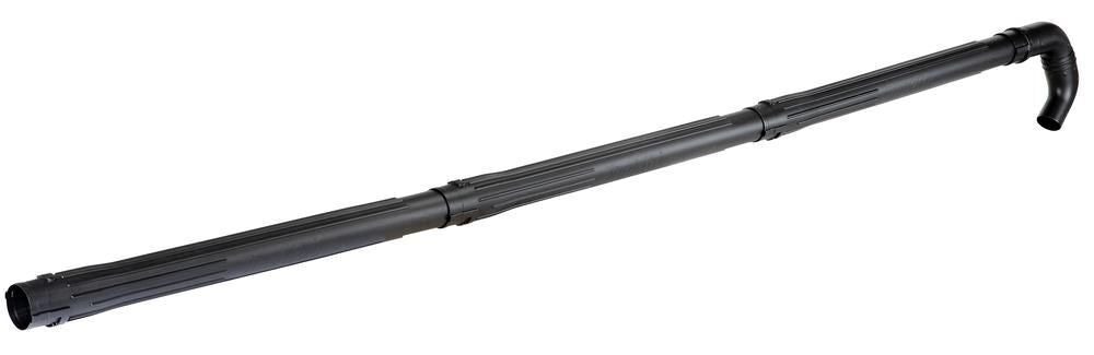 Makita 191B03-8 Kit di Pulizia per Grondaie con 3 Tubi di Prolunga e Terminale Lunghezza Massima 3200 mm Compatibile con Soffiatori Makita DUB184 DUB362 DUB363 colore Nero