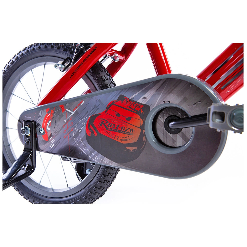 Bicicletta per Bambini 16 Pollici Cars SFERA con Rotelle - Bicicletta a Tema Lightning McQueen
