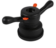 Strumento per cambio gomme - Serratura rapida - Mozzo/doppiatore - Bilanciamento - Materiale reso ecologico - Poliuretano - Diametro interno 36 mm - Progettazione regolabile