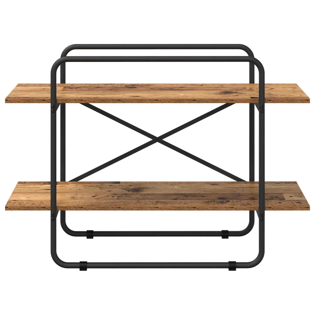 Libreria 2 livelli 100 x 35 x 70 cm PB Legno di quercia 8007802
