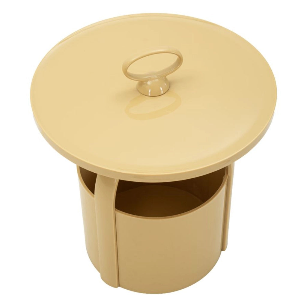 Tavolino VKH1094, Beige, Plastica, 44x44x43 cm