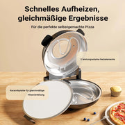 Forno pizza elettrico Ø32cm max 400°, con pietra refrattaria, vetro di controllo e timer