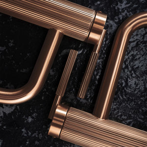 Rubinetto Da Lavabo Rea Argon Brush Copper High