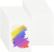 Papier Aquarel 50 fogli 140 LB/300 g/m² - Papier Aquarel Coton - Carta per Acquerello - 18 x 13 cm - Ideale per Dipingere - Adatto per Calligrafia e Attività Ricreative - Carta per Dipingere