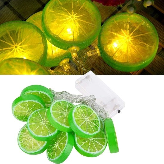 Illuminazione LED per Esterno e Natale - Decorazione Festiva (Giallo) - 1,5m