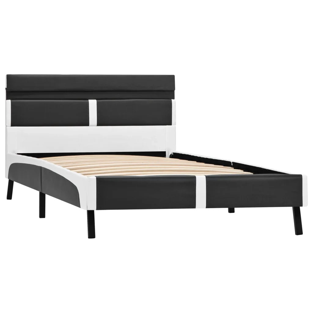 Giroletto con LED senza Materasso Grigio in Similpelle 90x200cm 280307