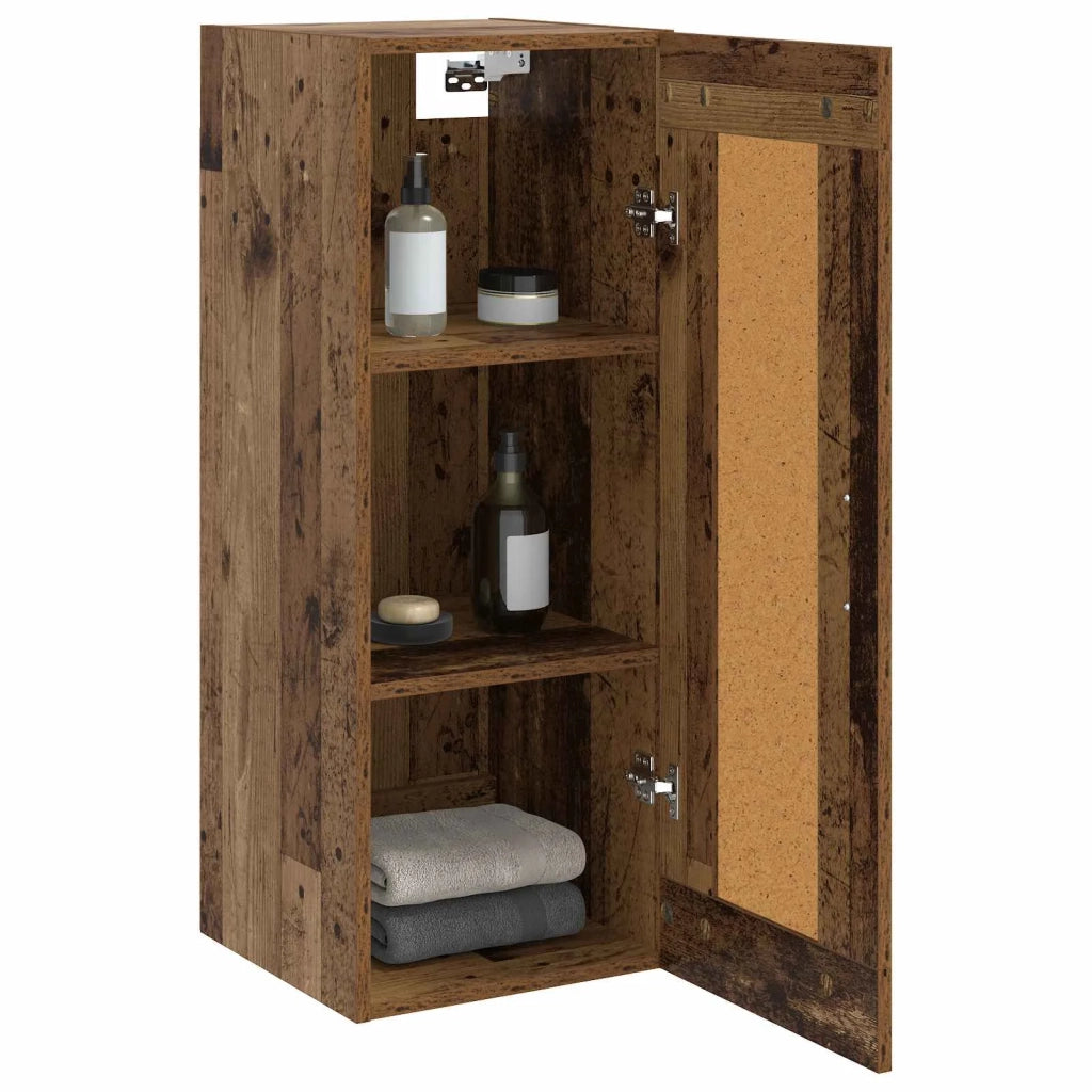 Armadietto a muro Legno antico 34,5 x 34 x 90 cm 8010886
