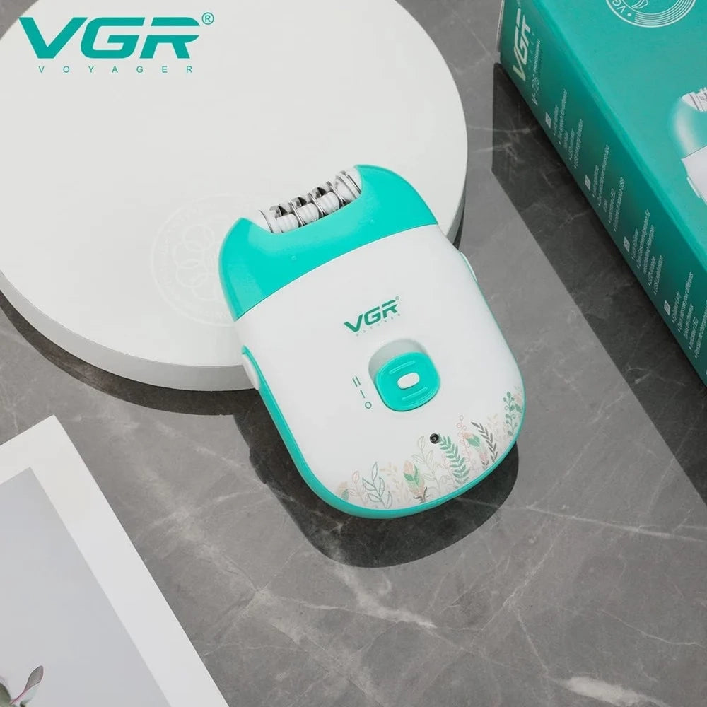 Trade Shop - Vgr V-726 Epilatore Professionale Donna | Depilazione Delicata E Sicura -