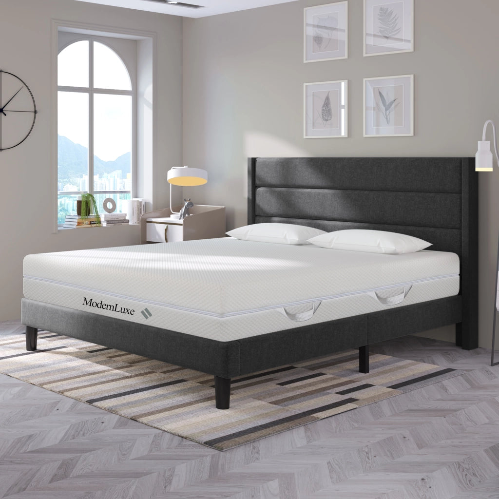 Materasso in schiuma comfort 7 zone bianco 160x200 cm