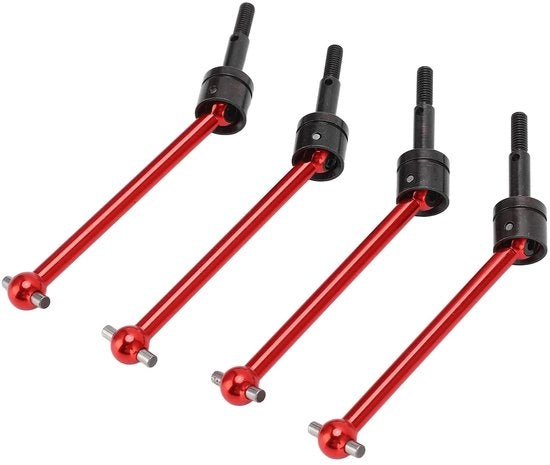 Set di Accoppiamento CVD in Alluminio - Aggiornamento di Componenti - Auto RC 1/10 - Adatto per TT02B - Facile da Installare