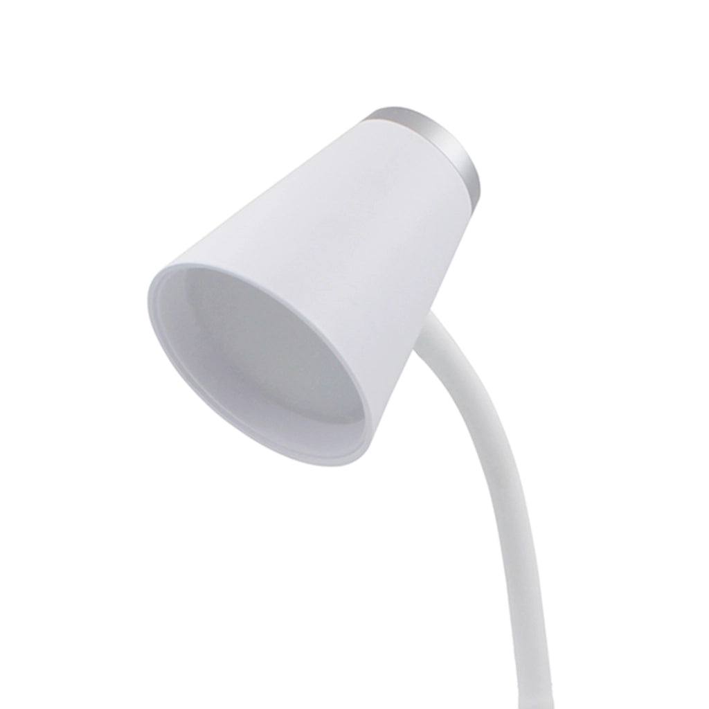 Lampada da scrivania moderna bianca LED 4,5W 4000K Chico Milagro