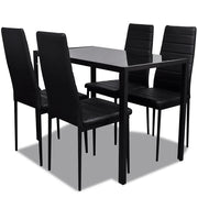 Set da Pranzo 5 pz Nero CFW2511438