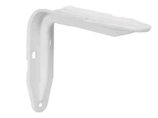 MENSOLA EUROPA BIANCA- - mm.265x38x167h. colore bianco - 10 pezzi