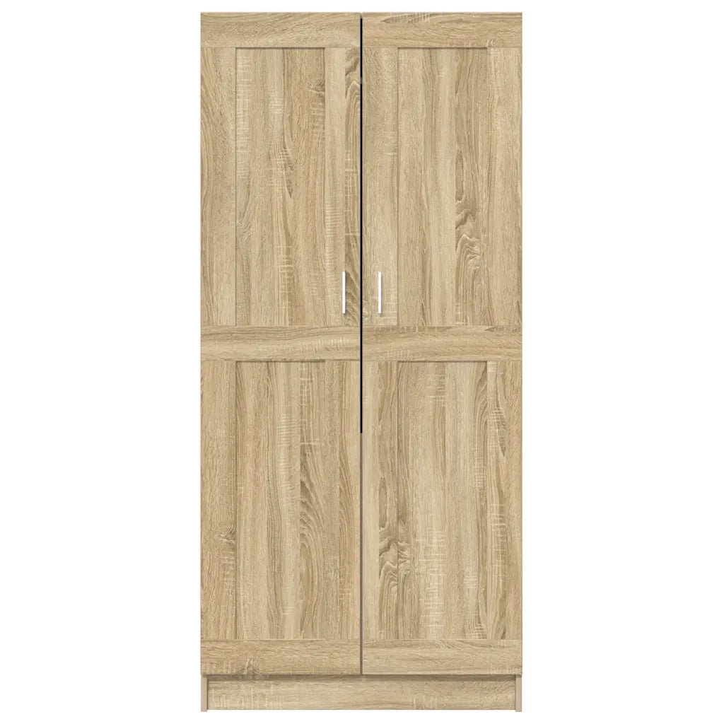Armadio Rovere Sonoma 82,5x51,5x180 cm in Legno Multistrato 803437