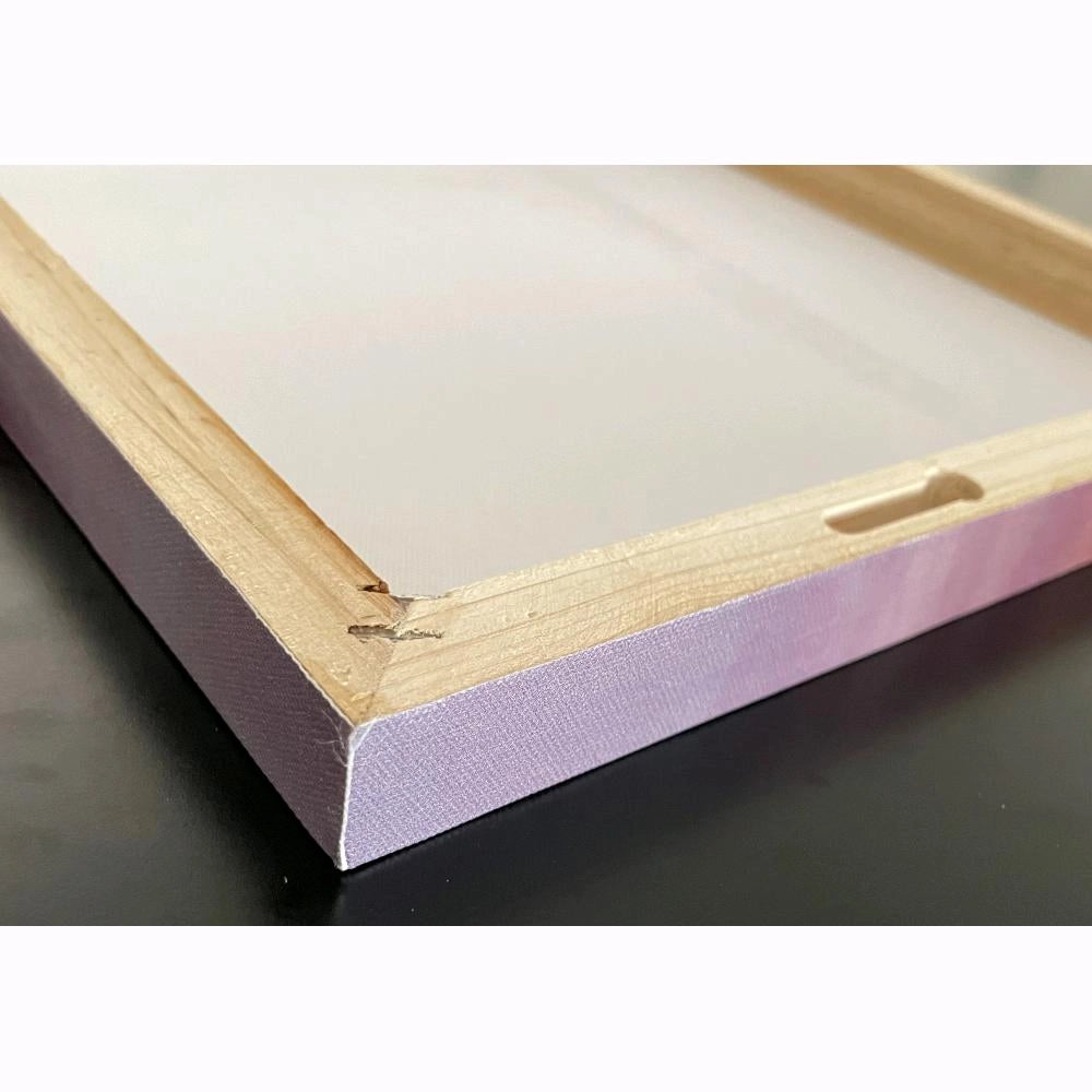 Canvas Stampato Alta risoluzione 70x70 cm LUPO Telaio in Legno Tela in cotone