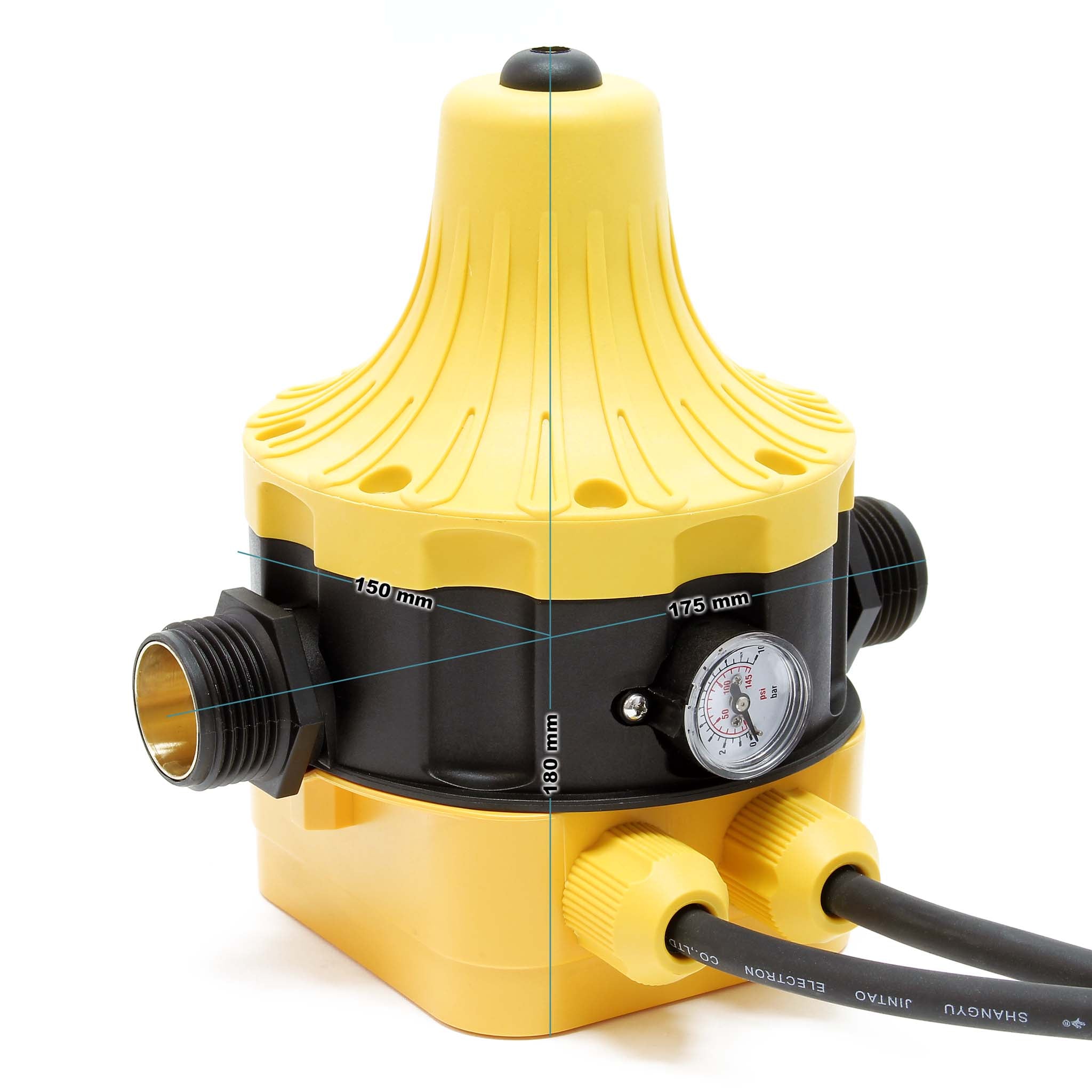 Pressostato EPC-5 230V con 2 cavi per pompa autoclave elettropompa domestica monofase