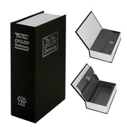Trade Shop - Cassetta Sicurezza Portavalori Libro Porta Monete Chiave Metallo 240x155x55 Mm -