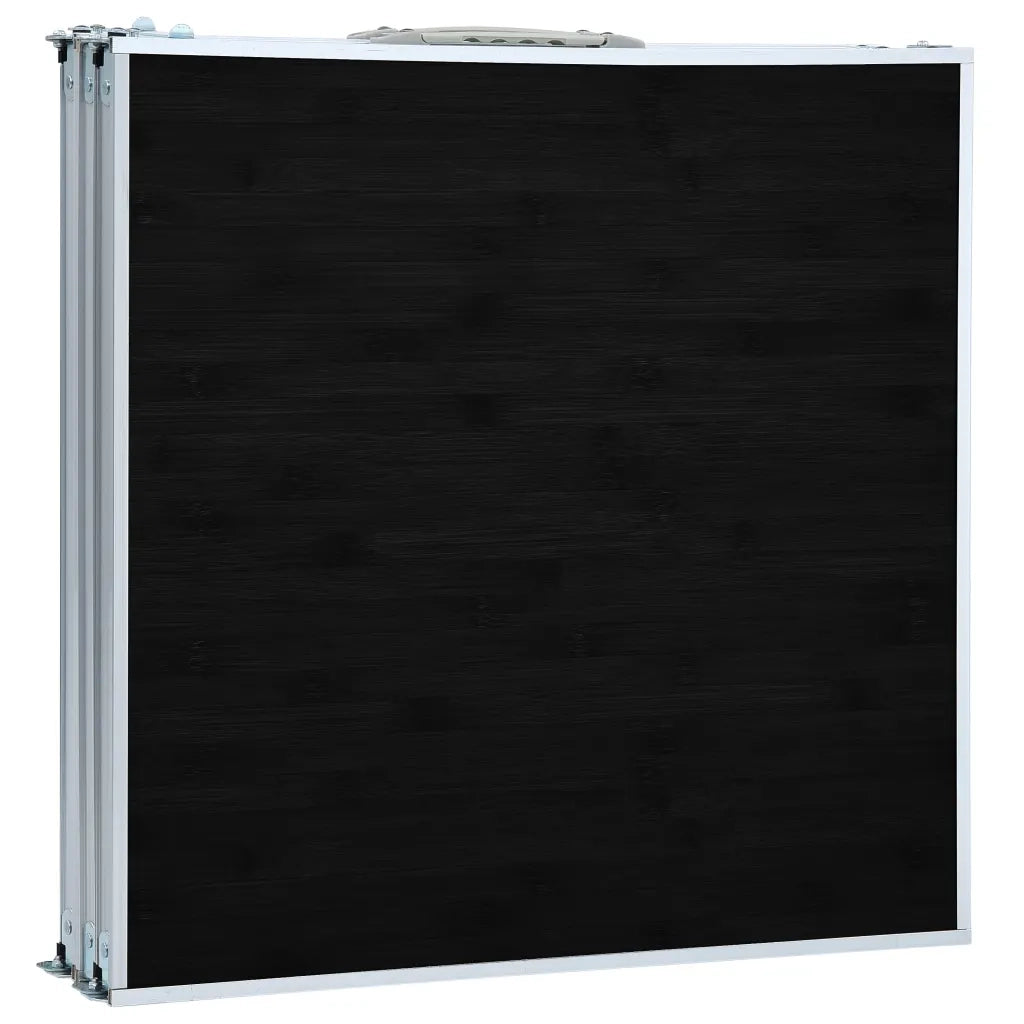 Tavolo da Campeggio Pieghevole in Alluminio Grigio 180x60 cm CFW6012348