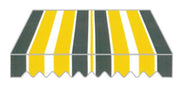TENDE TENDA DA SOLE CON BRACCI RETRATTILI CM. 300X250 MT. 3X2,5