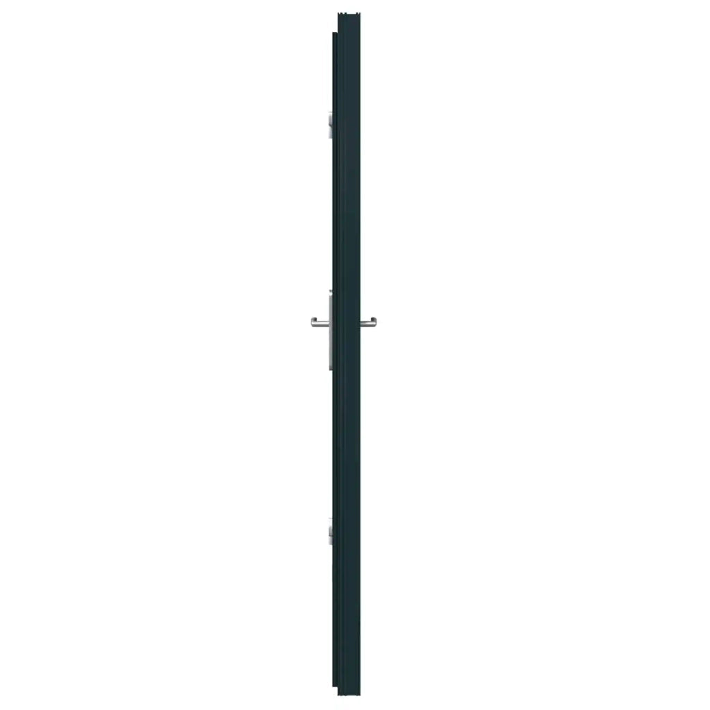 Porta Frontale Antracite 98 x 200 cm PVC 3445736