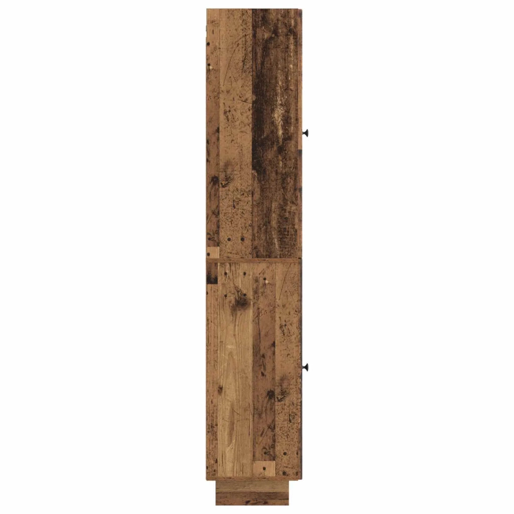 Set di armadi 2 pcs Legno antico 34,5 x 33 x 90 cm 3416374