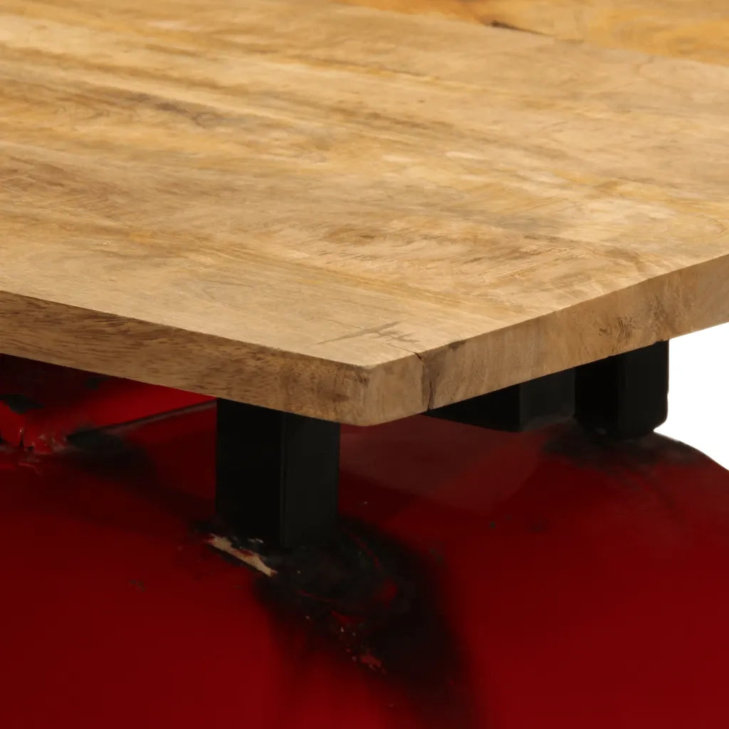 vidaXL Set da Bar 5 pz in Legno Massello di Mango