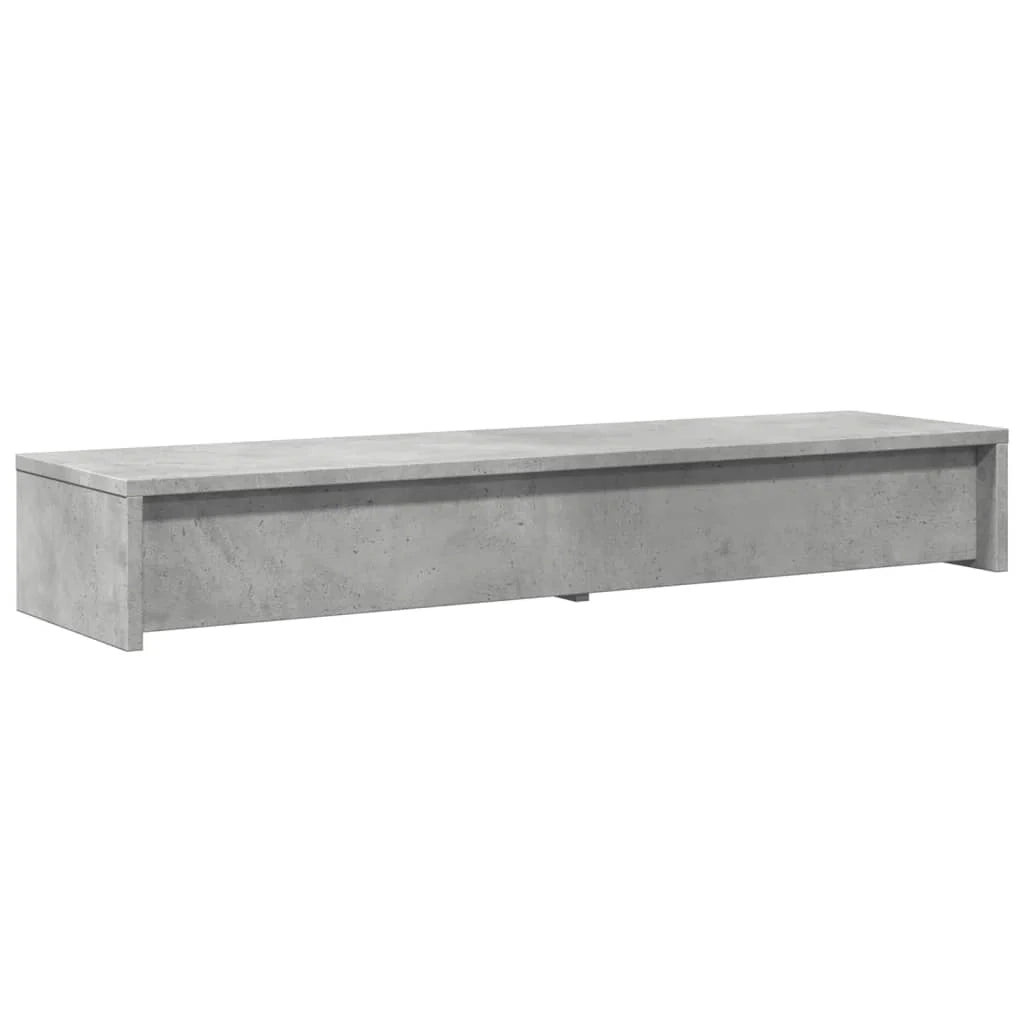 Supporto per monitor mobile da scrivania con cassetti legno ingegnerizzato grigio 02_0044941