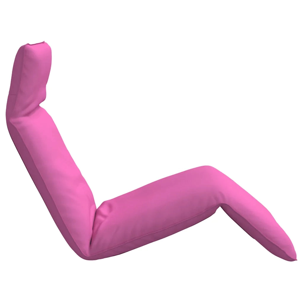 Lettino Pieghevole Rosa 175x54x8,5 cm in Tessuto Oxford