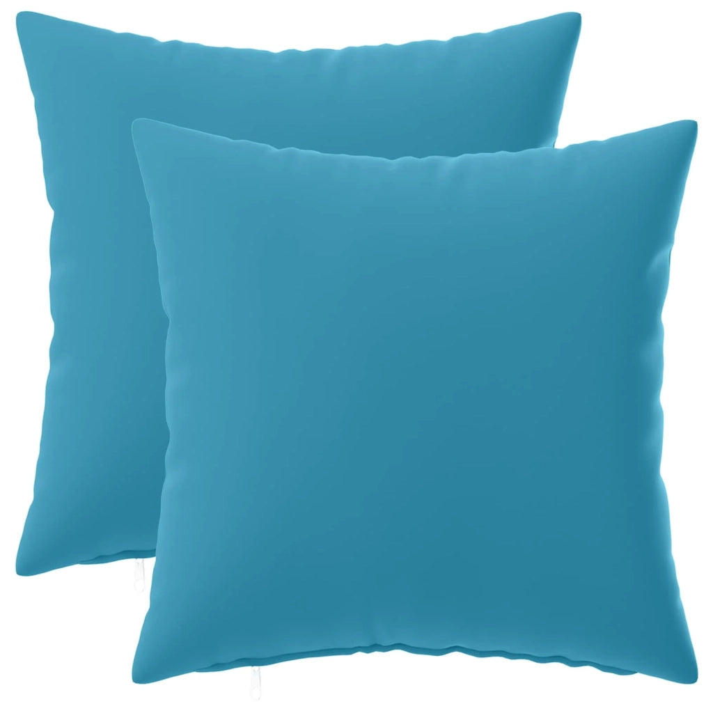 Federa 2 pcs HEERLEN Azzurro 40 x 40 cm Poliestere 908575