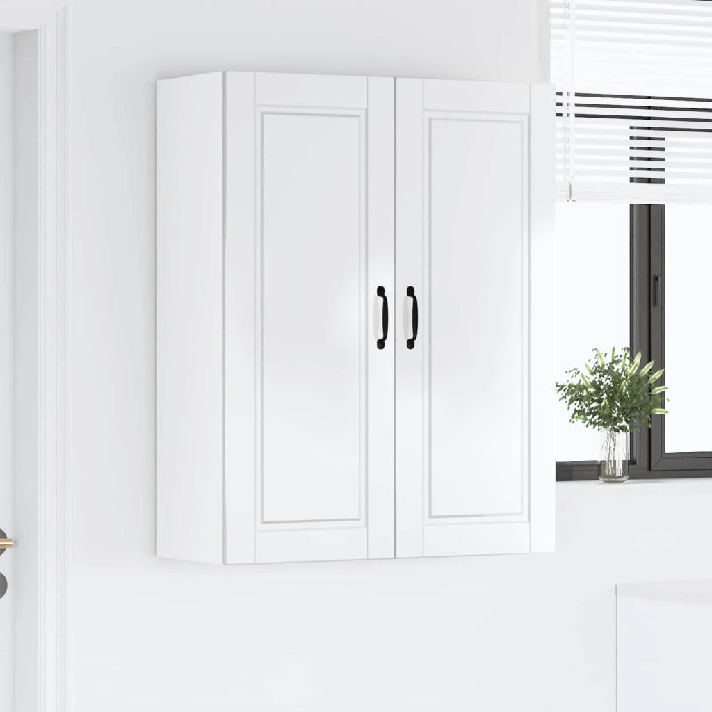 Mobile da cucina con lo scaffale Bianco Lucido 80 x 31 x 100 cm