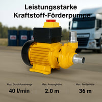 Pompa per diesel gasolio 2.400 l/h 230 V AC 550 W