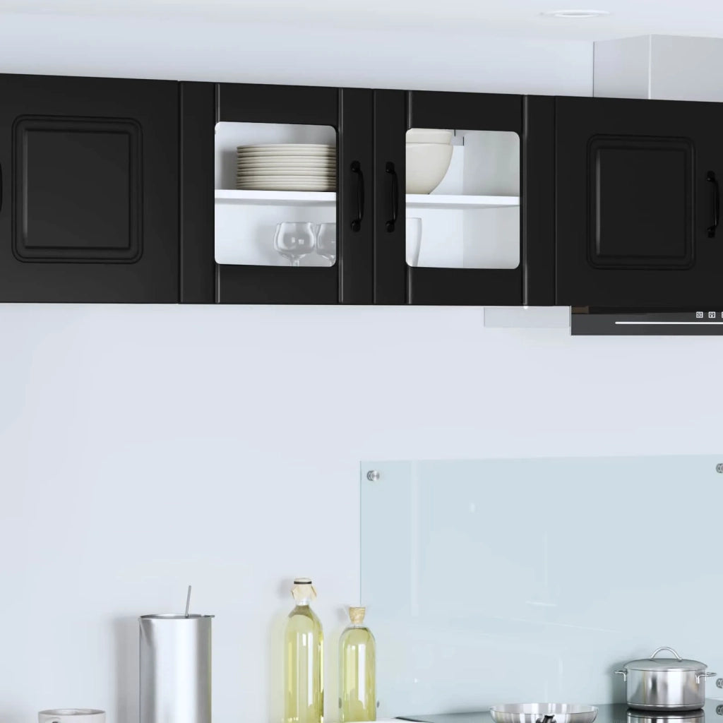 Mobile da cucina-Armadio da cucina Nero 80 x 31 x 40 cm Legno multistrato 892623