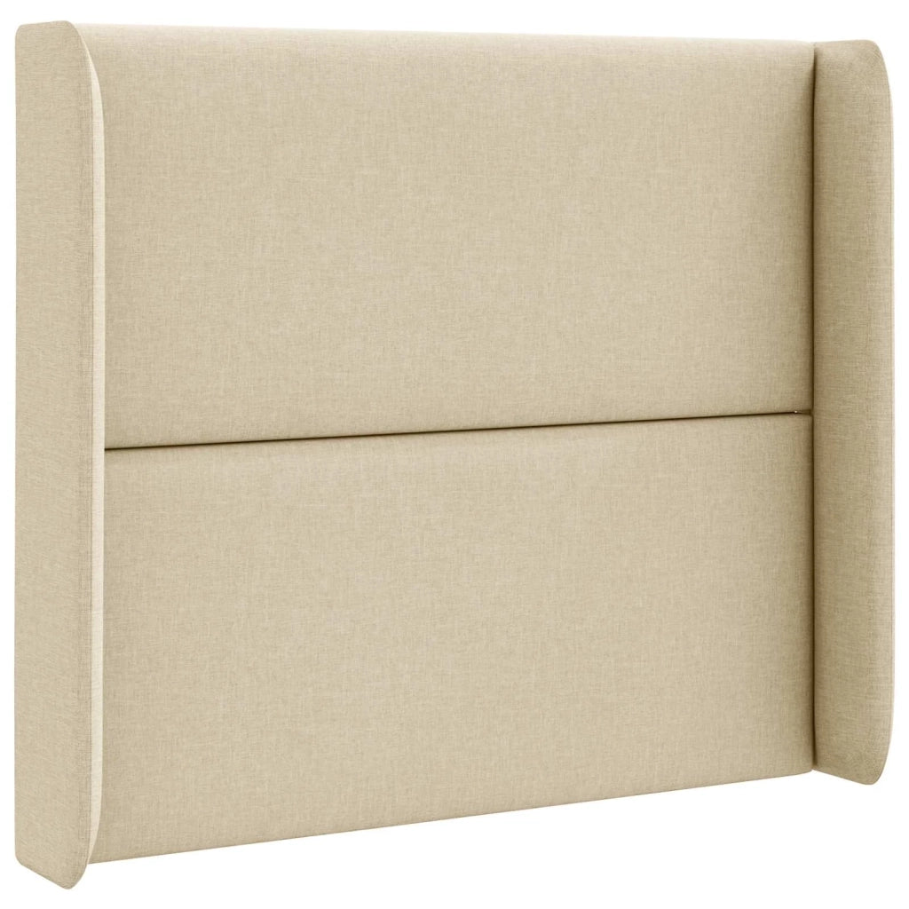 Orecchia della Testata Crema 80 x 16 x 4 cm Tessuto CFW4209721