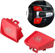 Interfaccia di commutazione per sterzo - 1 coppia Interfaccia di sterzo auto M1 M2 Modalità di commutazione per interruttore per F80 F82 F83 [rosso] - Rosso.