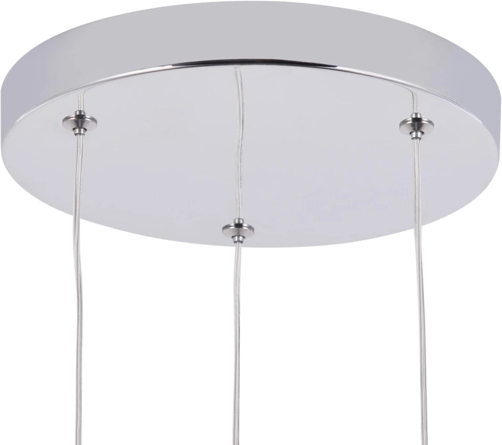 Lampada a sospensione ZMH per sala da pranzo 3/4/5 fiamme, lampada a sospensione moderna vintage G9 cucina hotel