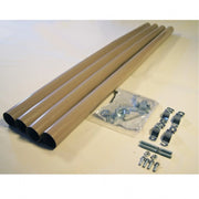 Kit di 4 Pluviali compatibili con le casette da giardino Tuscany Evo 280