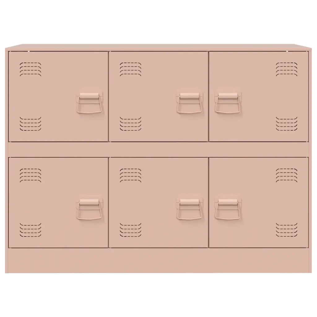 Credenza-Buffet-Armadio da cucina Rosa 99x39x73 cm in Acciaio 913350