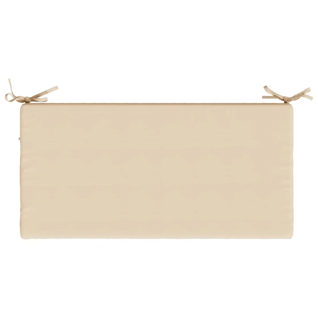 Cuscini per Panchina a 2 Pezzi SOEST 2 pz 100% Poliestere Crema 948639